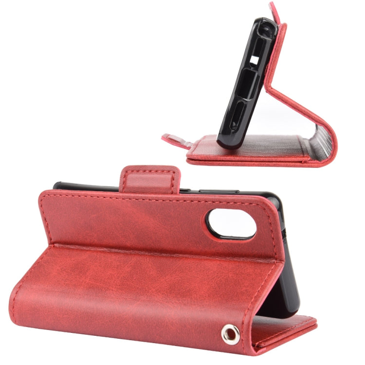 For Rakuten mini  Dual-side Magnetic Buckle Horizontal Flip Leather Case with Holder & Card Slots & Wallet