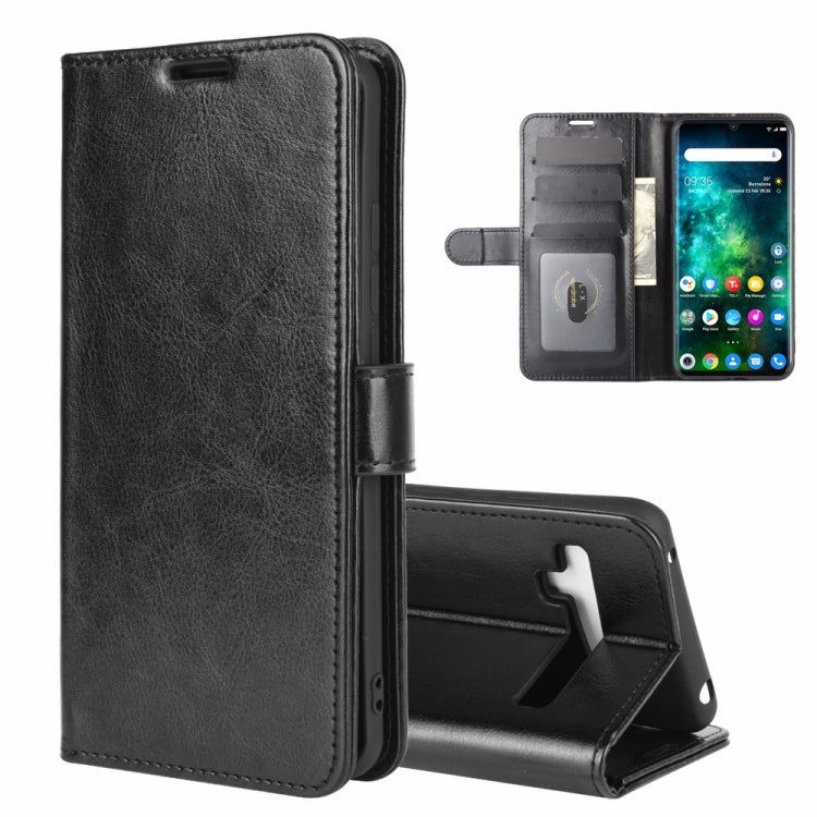 For TCL 10 Pro R64 Texture Single Horizontal Flip Protective Case with Holder & Card Slots & Wallet& Photo Frame