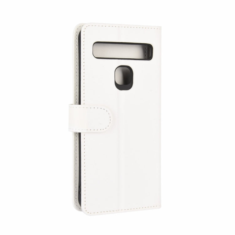 For TCL 10L R64 Texture Single Horizontal Flip Protective Case with Holder & Card Slots & Wallet& Photo Frame