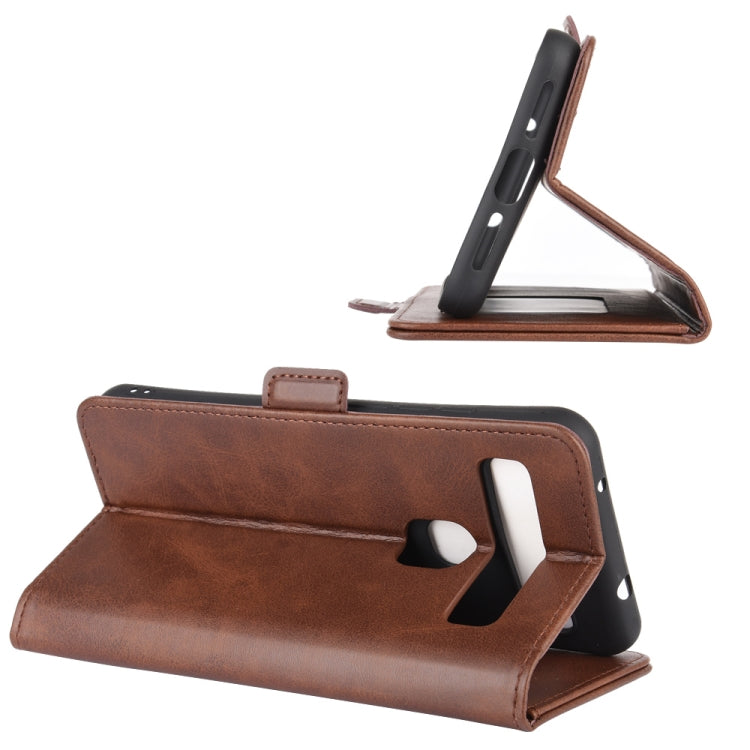 For TCL 10L Dual-side Magnetic Buckle Horizontal Flip Leather Case with Holder & Card Slots & Wallet