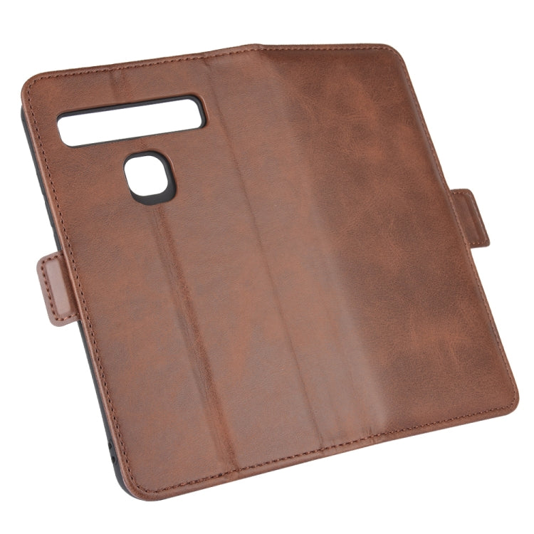 For TCL 10L Dual-side Magnetic Buckle Horizontal Flip Leather Case with Holder & Card Slots & Wallet