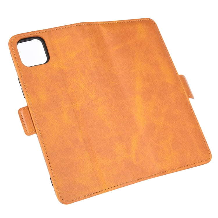 For OPPO Realme C11 Dual-side Magnetic Buckle Horizontal Flip Leather Case with Holder & Card Slots & Wallet