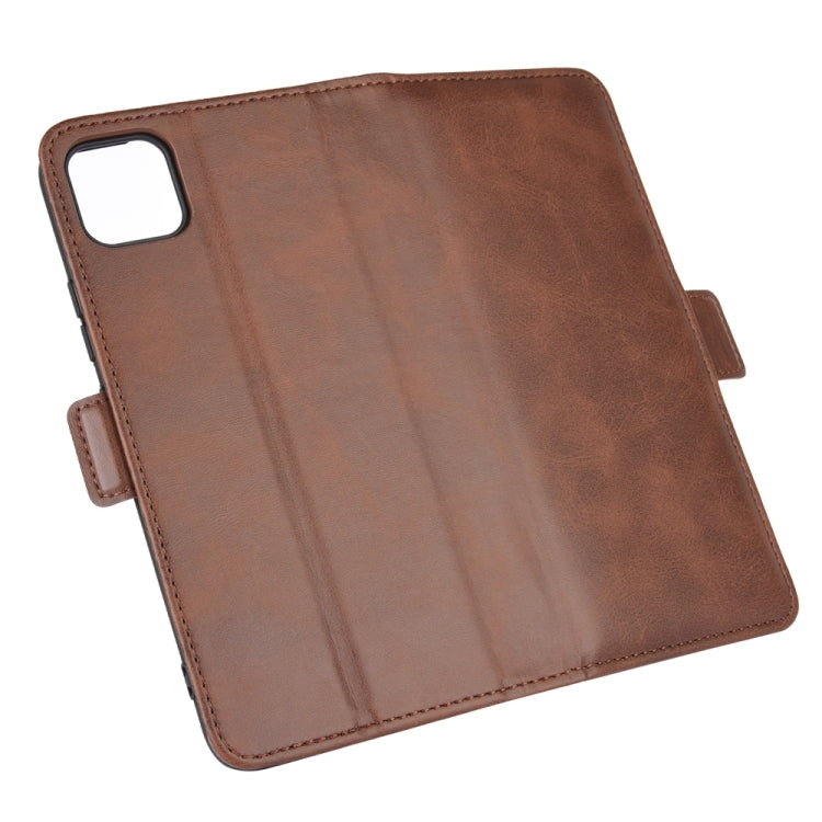 For OPPO Realme C11 Dual-side Magnetic Buckle Horizontal Flip Leather Case with Holder & Card Slots & Wallet