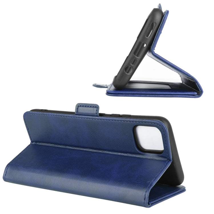 For OPPO Realme C11 Dual-side Magnetic Buckle Horizontal Flip Leather Case with Holder & Card Slots & Wallet