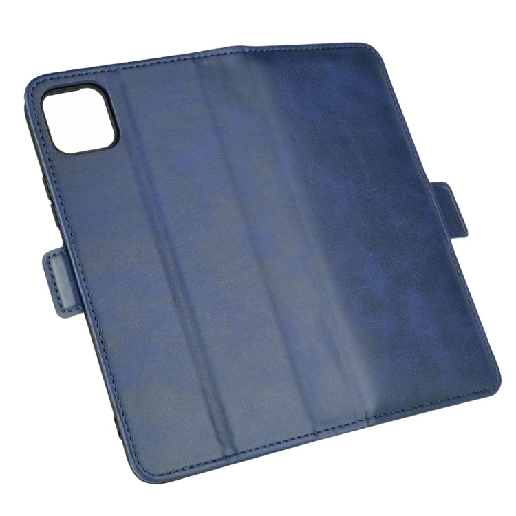 For OPPO Realme C11 Dual-side Magnetic Buckle Horizontal Flip Leather Case with Holder & Card Slots & Wallet