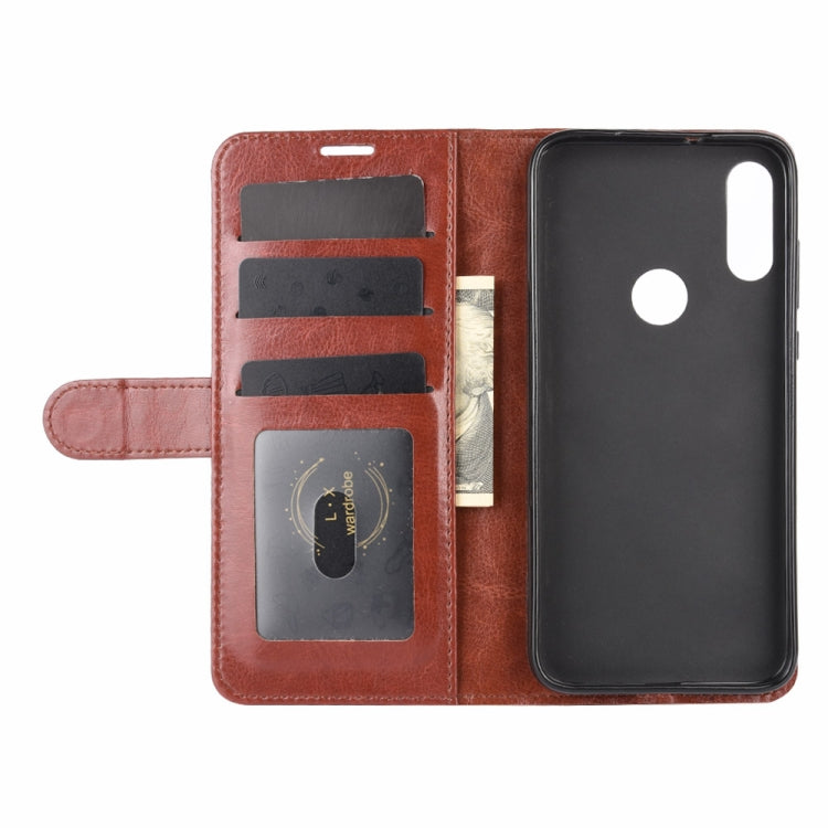 For Motorola Moto E 2020 R64 Texture Single Horizontal Flip Protective Case with Holder & Card Slots & Wallet& Photo Frame