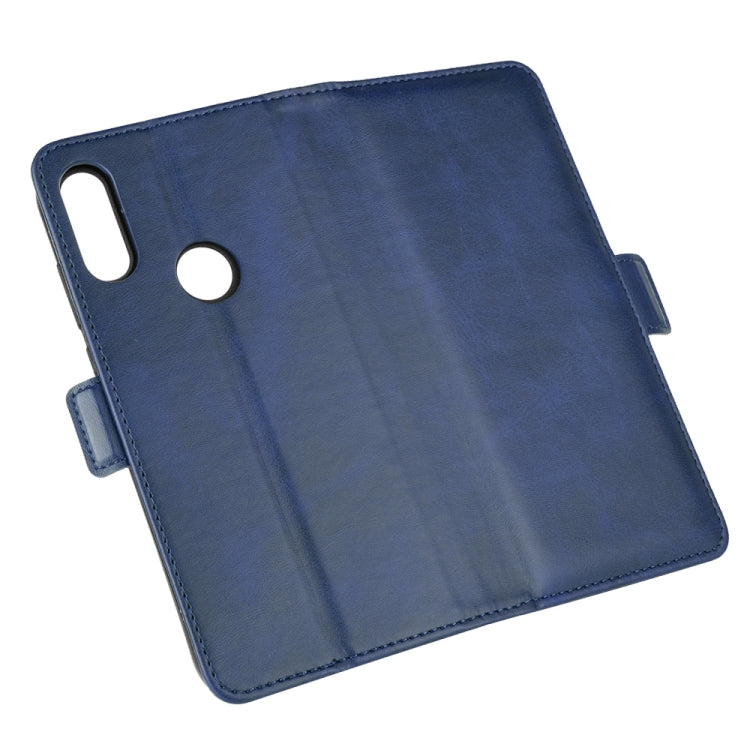 For Motorola Moto E 2020 Dual-side Magnetic Buckle Horizontal Flip Leather Case with Holder & Card Slots & Wallet