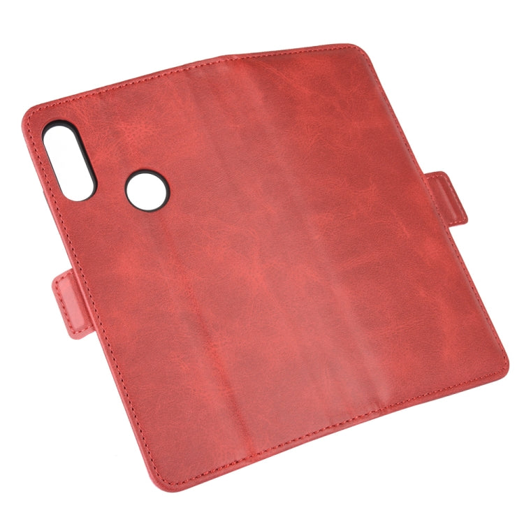 For Motorola Moto E 2020 Dual-side Magnetic Buckle Horizontal Flip Leather Case with Holder & Card Slots & Wallet