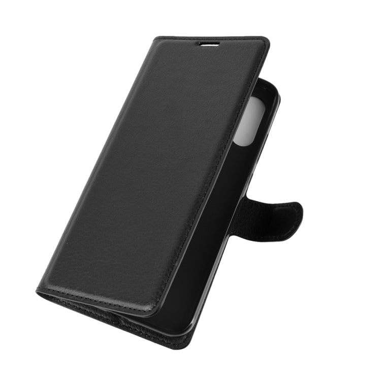 For Motorola Moto E 2020 Litchi Texture Horizontal Flip Protective Case with Holder & Card Slots & Wallet