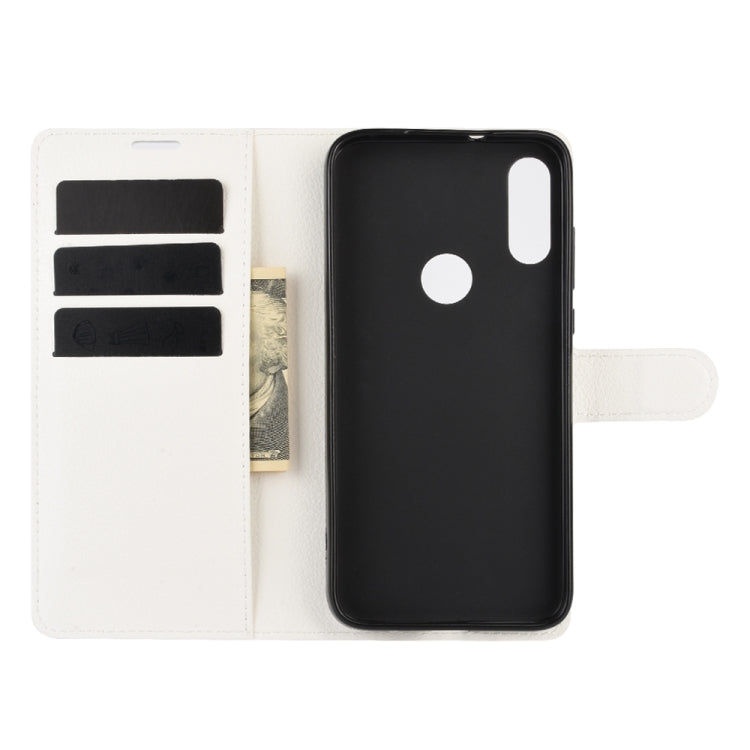 For Motorola Moto E 2020 Litchi Texture Horizontal Flip Protective Case with Holder & Card Slots & Wallet