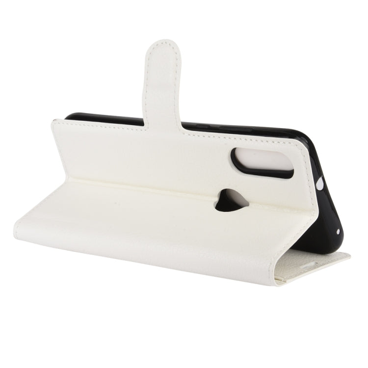 For Motorola Moto E 2020 Litchi Texture Horizontal Flip Protective Case with Holder & Card Slots & Wallet