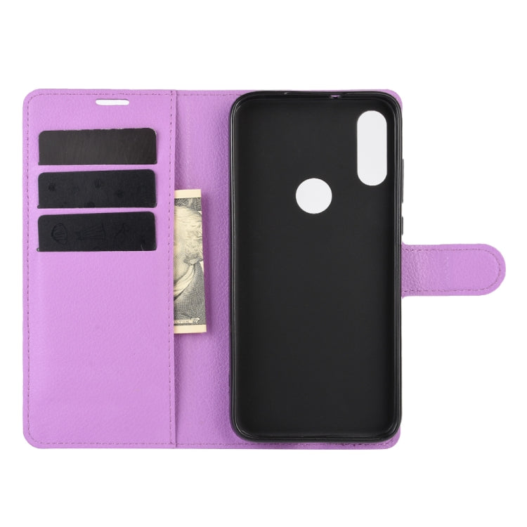 For Motorola Moto E 2020 Litchi Texture Horizontal Flip Protective Case with Holder & Card Slots & Wallet