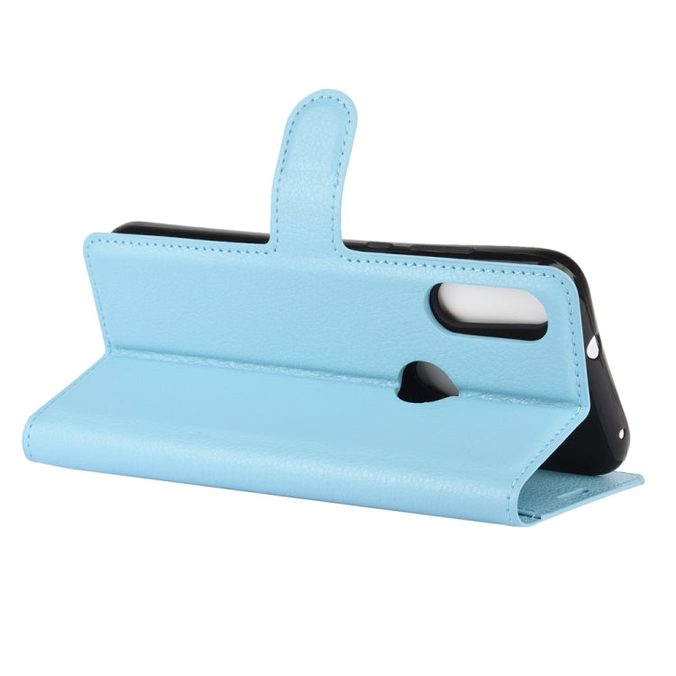 For Motorola Moto E 2020 Litchi Texture Horizontal Flip Protective Case with Holder & Card Slots & Wallet