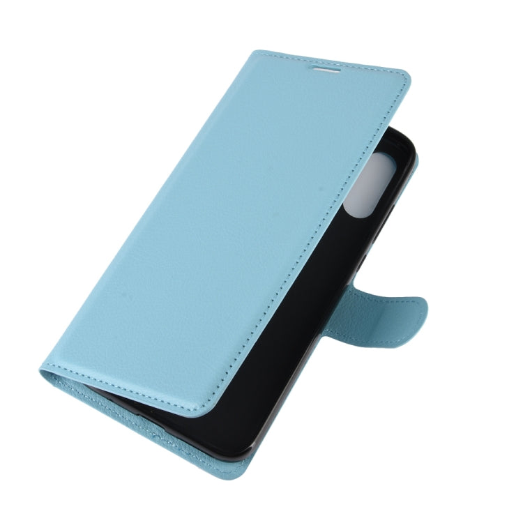 For Motorola Moto E 2020 Litchi Texture Horizontal Flip Protective Case with Holder & Card Slots & Wallet