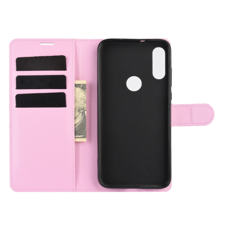 For Motorola Moto E 2020 Litchi Texture Horizontal Flip Protective Case with Holder & Card Slots & Wallet