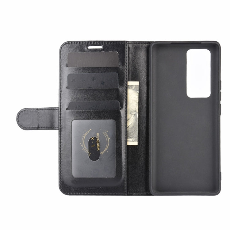 For Vivo X50 Pro+ R64 Texture Single Horizontal Flip Protective Case with Holder & Card Slots & Wallet& Photo Frame