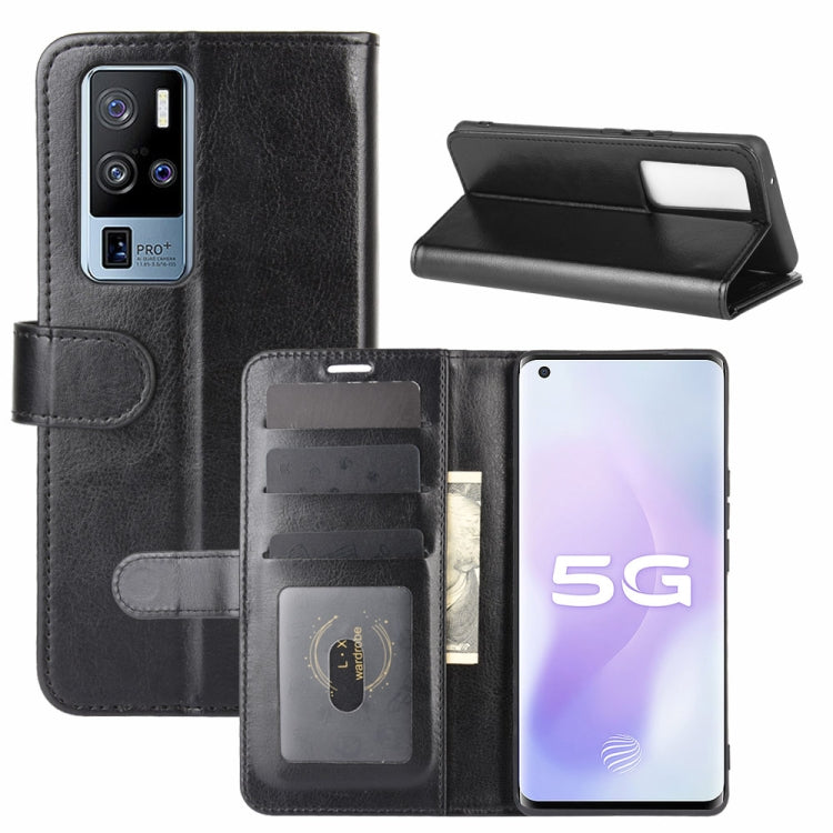 For Vivo X50 Pro+ R64 Texture Single Horizontal Flip Protective Case with Holder & Card Slots & Wallet& Photo Frame