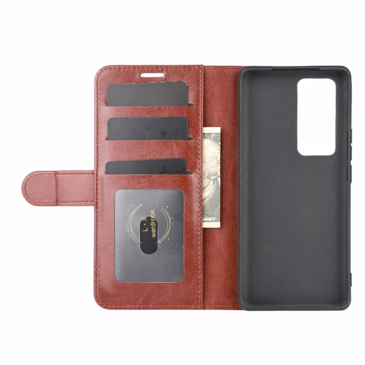 For Vivo X50 Pro+ R64 Texture Single Horizontal Flip Protective Case with Holder & Card Slots & Wallet& Photo Frame