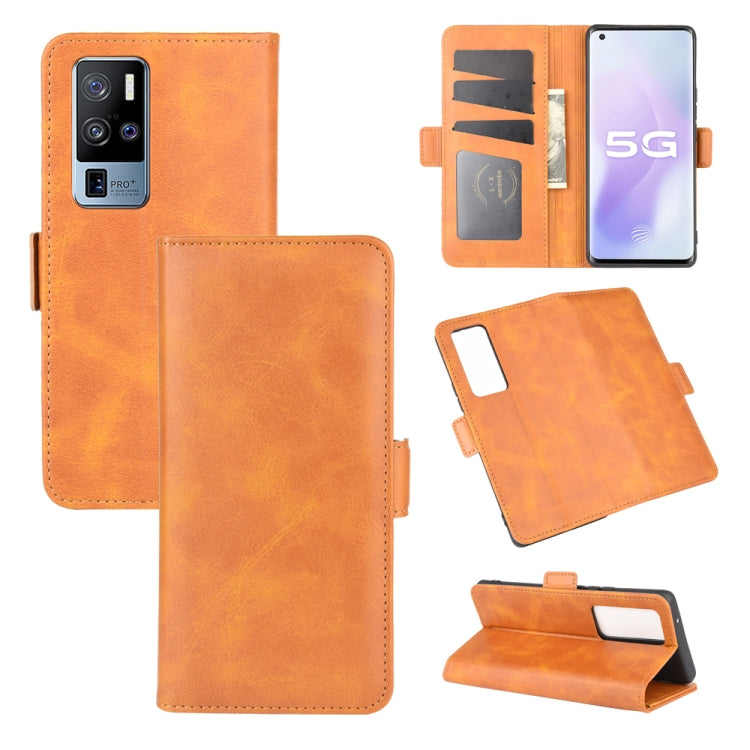 For Vivo X50 Pro+ Dual-side Magnetic Buckle Horizontal Flip Leather Case with Holder & Card Slots & Wallet