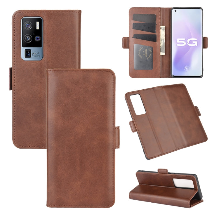 For Vivo X50 Pro+ Dual-side Magnetic Buckle Horizontal Flip Leather Case with Holder & Card Slots & Wallet