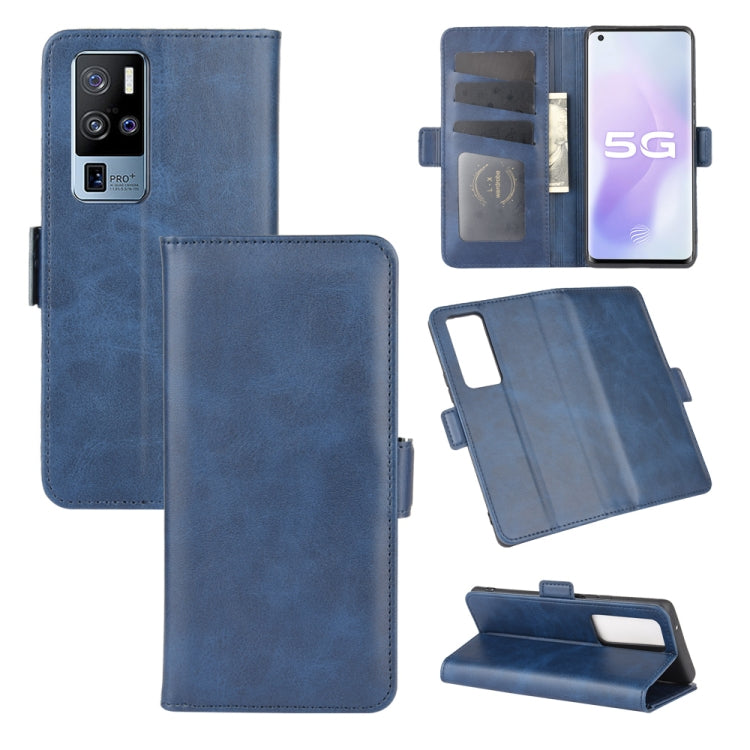 For Vivo X50 Pro+ Dual-side Magnetic Buckle Horizontal Flip Leather Case with Holder & Card Slots & Wallet