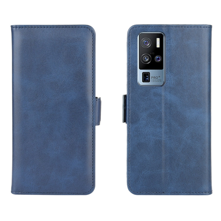 For Vivo X50 Pro+ Dual-side Magnetic Buckle Horizontal Flip Leather Case with Holder & Card Slots & Wallet