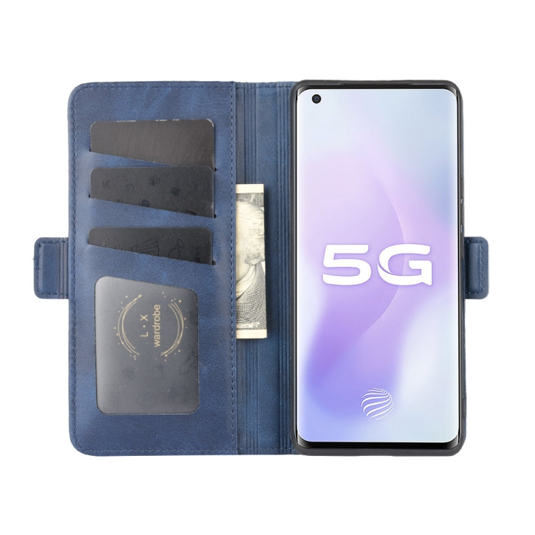 For Vivo X50 Pro+ Dual-side Magnetic Buckle Horizontal Flip Leather Case with Holder & Card Slots & Wallet