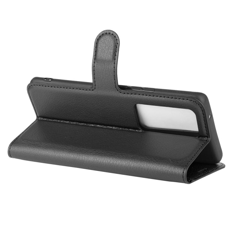 For Vivo X50 Pro+ Litchi Texture Horizontal Flip Protective Case with Holder & Card Slots & Wallet