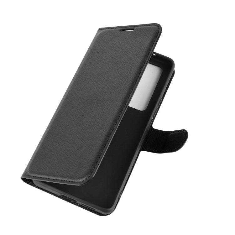 For Vivo X50 Pro+ Litchi Texture Horizontal Flip Protective Case with Holder & Card Slots & Wallet
