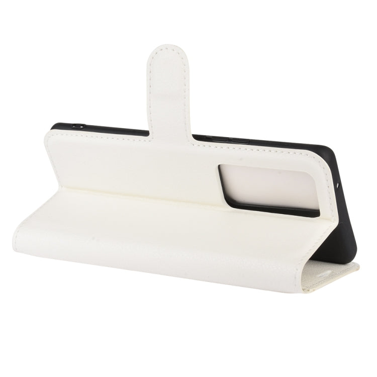 For Vivo X50 Pro+ Litchi Texture Horizontal Flip Protective Case with Holder & Card Slots & Wallet