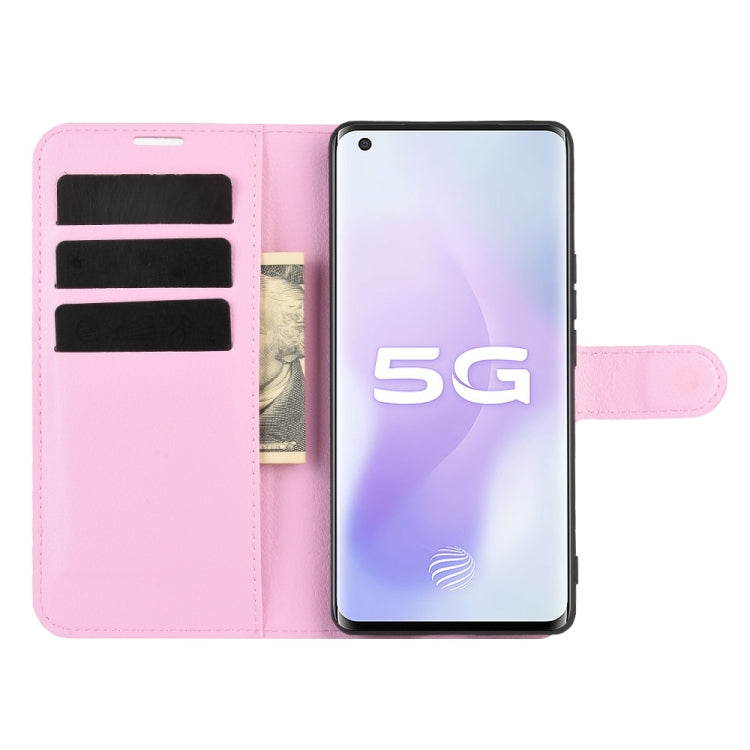 For Vivo X50 Pro+ Litchi Texture Horizontal Flip Protective Case with Holder & Card Slots & Wallet