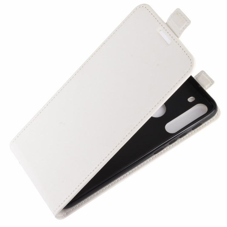 For Motorola One Fusion R64 Texture Single Vertical Flip Leather Protective Case with Card Slots & Photo Frame