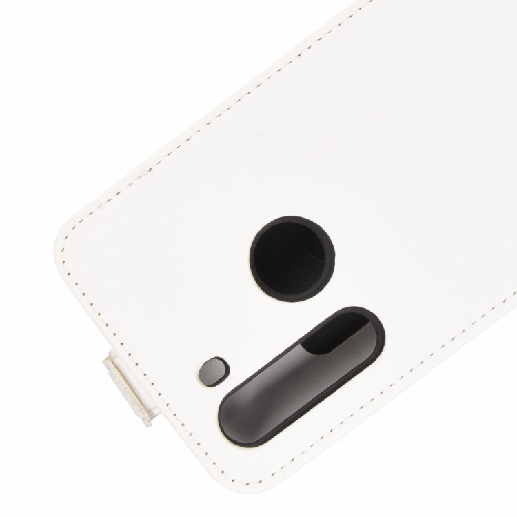 For Motorola One Fusion R64 Texture Single Vertical Flip Leather Protective Case with Card Slots & Photo Frame