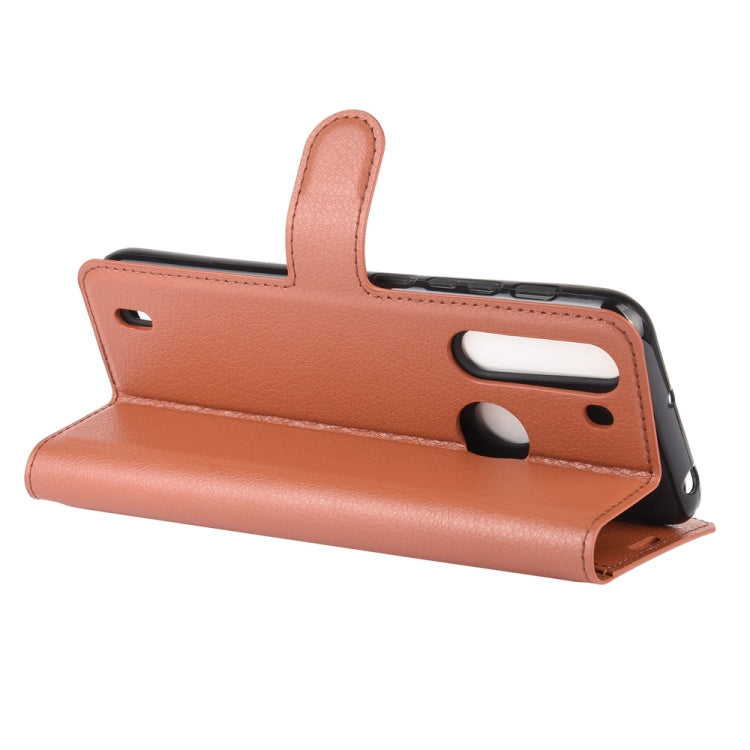 For Motorola One Fusion Litchi Texture Horizontal Flip Protective Case with Holder & Card Slots & Wallet