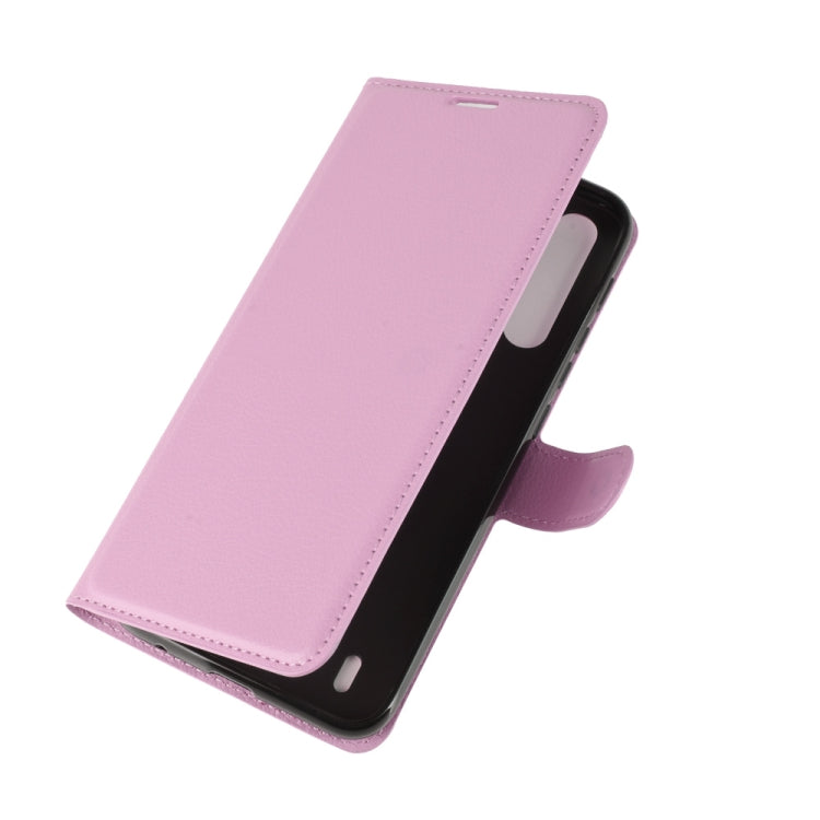 For Motorola One Fusion Litchi Texture Horizontal Flip Protective Case with Holder & Card Slots & Wallet
