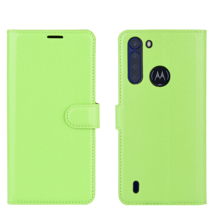 For Motorola One Fusion Litchi Texture Horizontal Flip Protective Case with Holder & Card Slots & Wallet