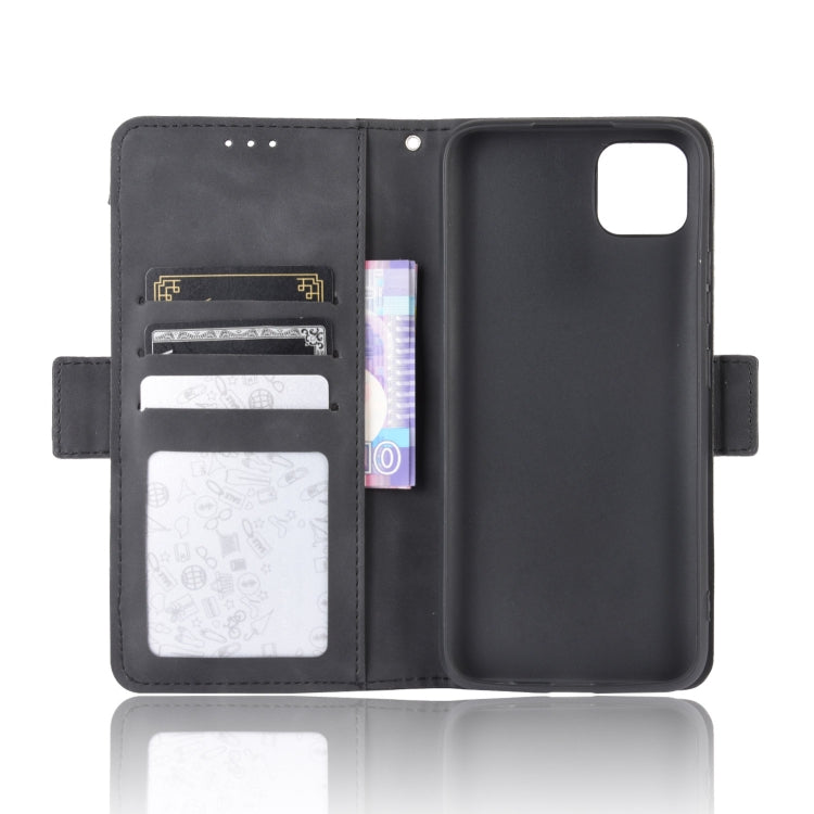 For OPPO Realme C11 Wallet Style Skin Feel Calf Pattern Leather Case with Separate Card Slot