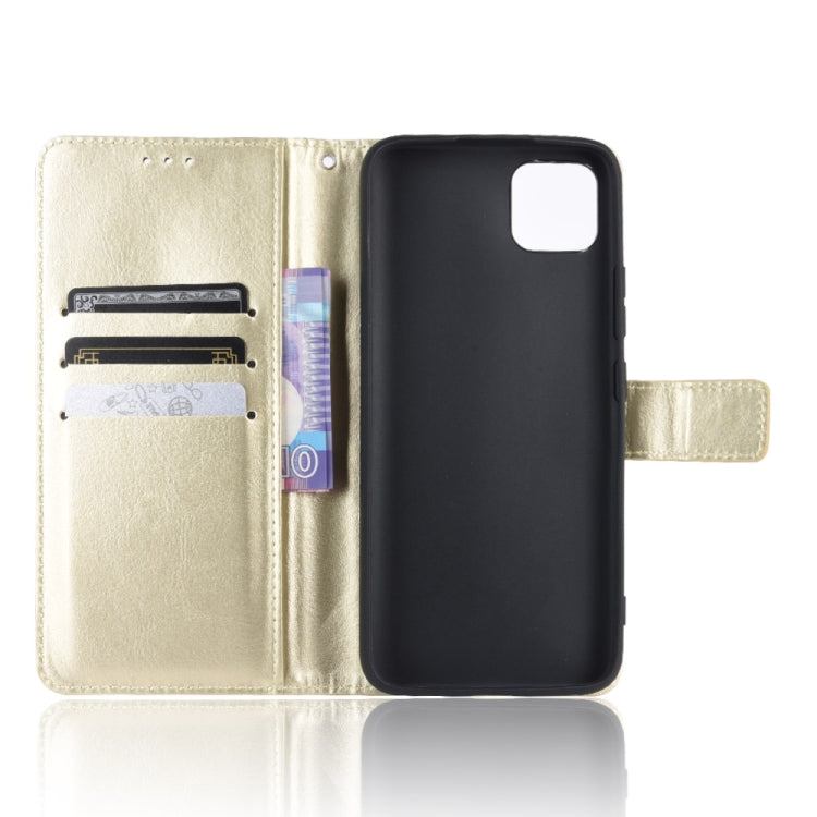 For OPPO Realme C11 Retro Crazy Horse Texture Horizontal Flip Leather Case with Holder & Card Slots & Photo Frame