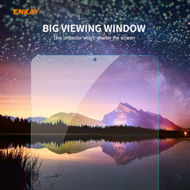 For Samsung Galaxy Tab A 8.4 (2020) ENKAY Hat-Prince 0.33mm 9H Surface Hardness 2.5D Explosion-proof Tempered Glass Screen Protector