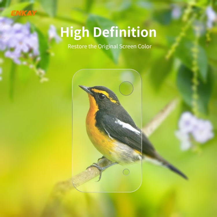 For Samsung Galaxy Note20 Hat-Prince ENKAY 0.2mm 9H 2.15D Round Edge Rear Camera Lens Tempered Glass Film Protector