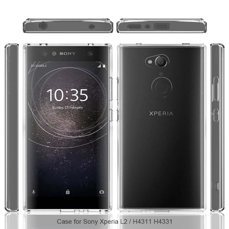 Scratchproof TPU + Acrylic Protective Case for Sony Xperia L2