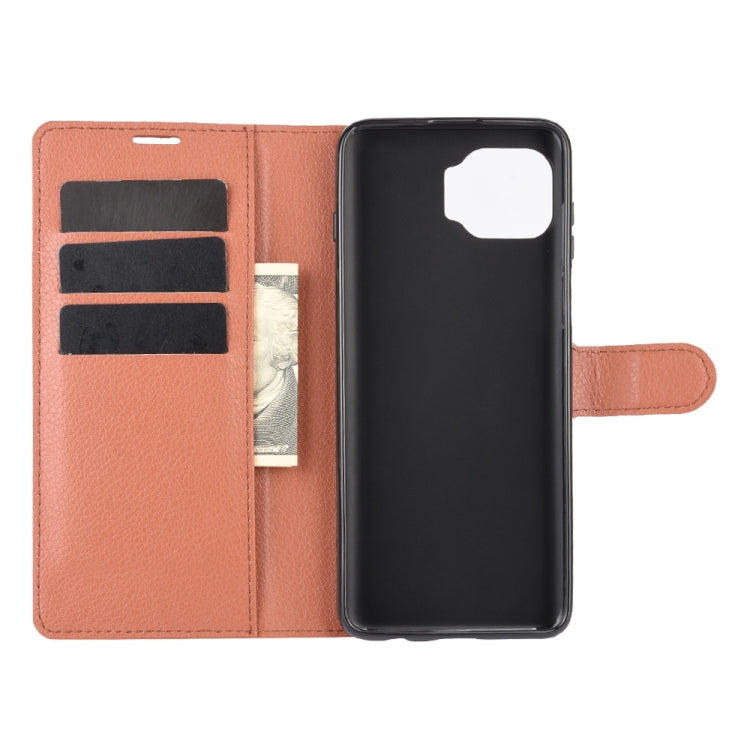 For Motorola Moto G 5G Plus Litchi Texture Horizontal Flip Protective Case with Holder & Card Slots & Wallet