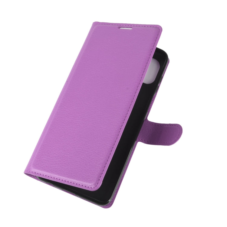 For Motorola Moto G 5G Plus Litchi Texture Horizontal Flip Protective Case with Holder & Card Slots & Wallet