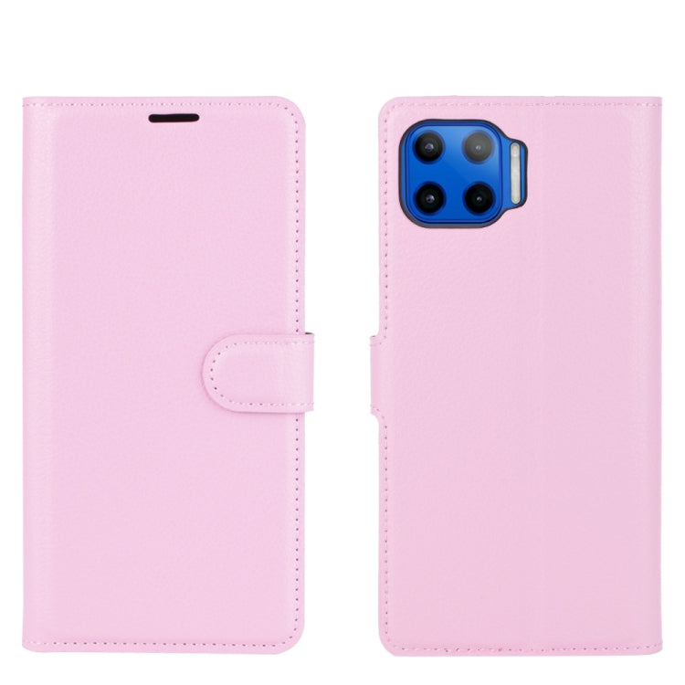 For Motorola Moto G 5G Plus Litchi Texture Horizontal Flip Protective Case with Holder & Card Slots & Wallet