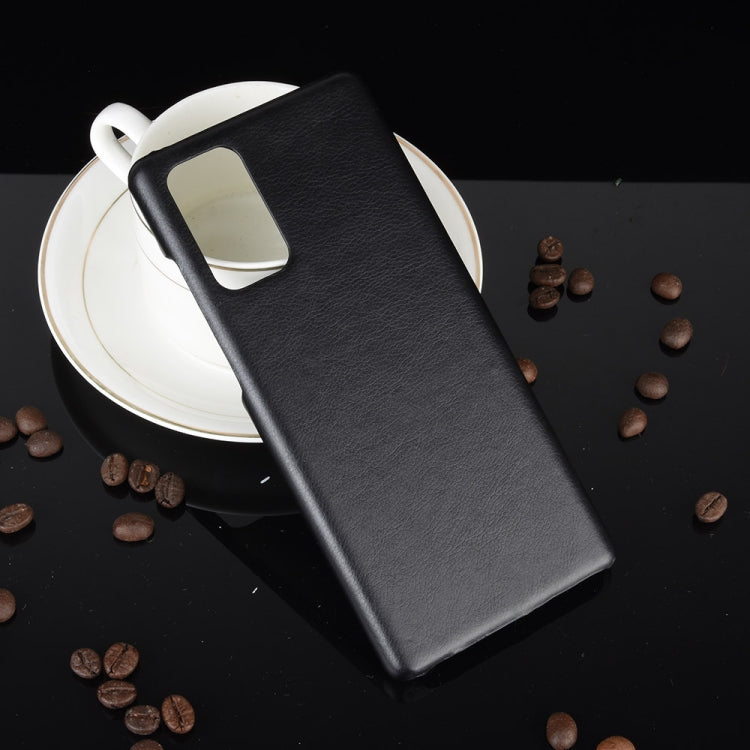 For Samsung Galaxy Note20 Shockproof Litchi Texture PC + PU Case