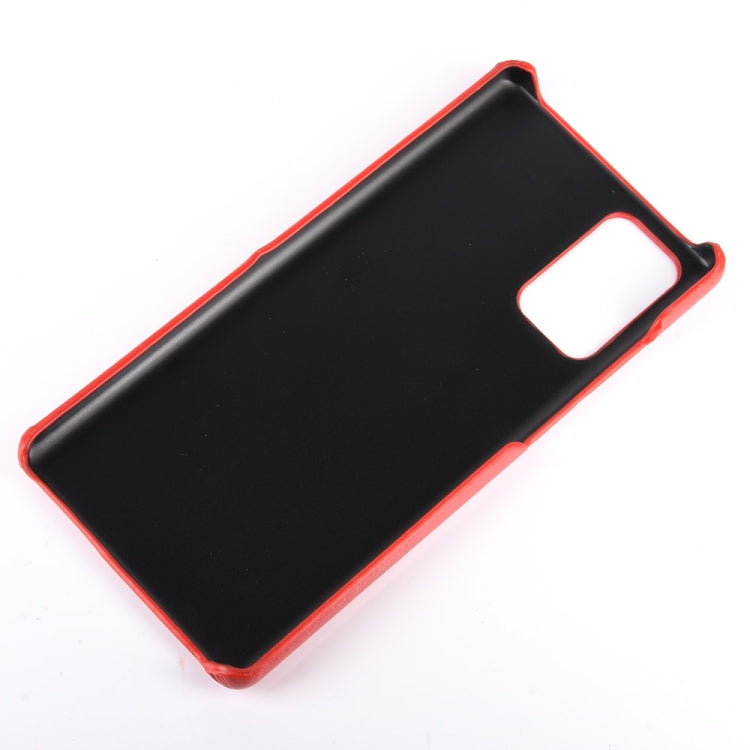 For Samsung Galaxy Note20 Shockproof Litchi Texture PC + PU Case