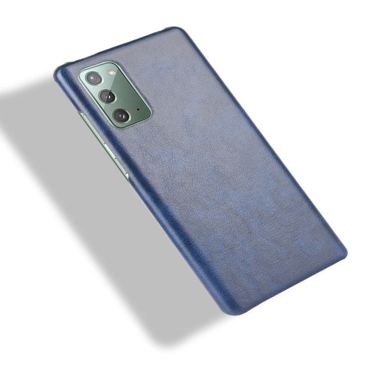For Samsung Galaxy Note20 Shockproof Litchi Texture PC + PU Case