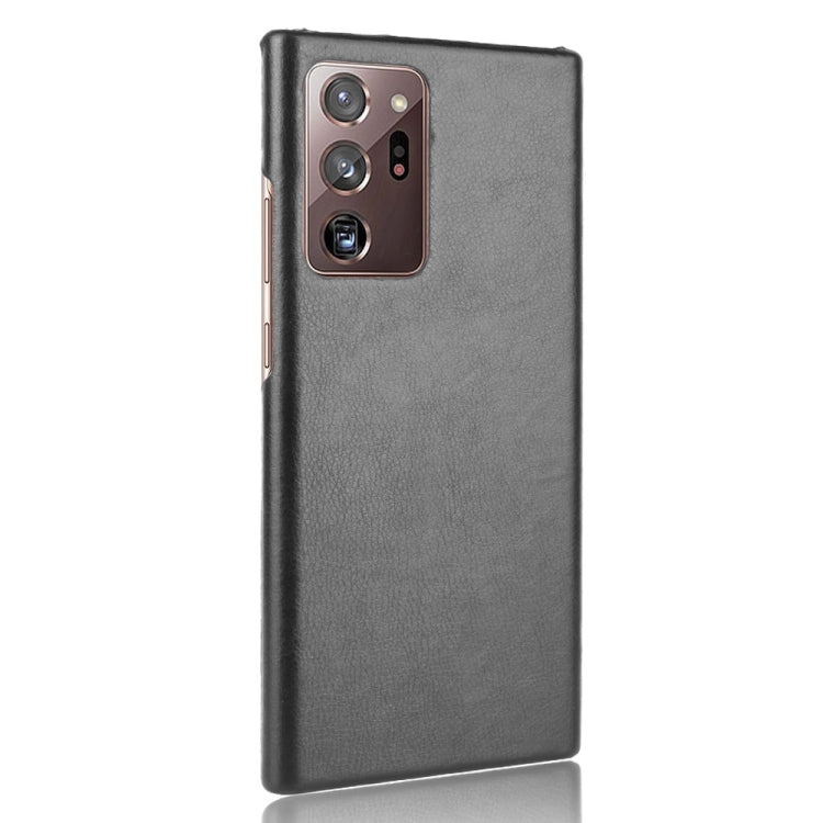 For Samsung Galaxy Note20 Ultra Shockproof Litchi Texture PC + PU Case