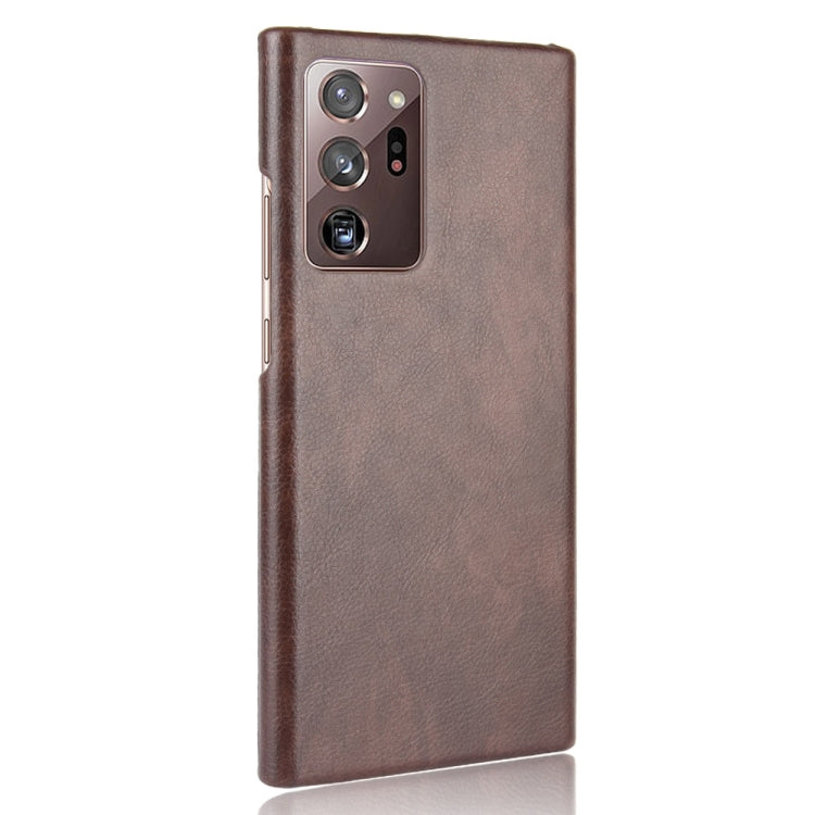 For Samsung Galaxy Note20 Ultra Shockproof Litchi Texture PC + PU Case