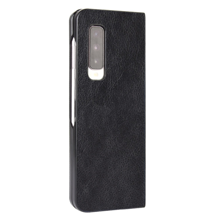 For Galaxy Fold 4G / Fold 5G / W20 5G Shockproof Litchi Texture PC + PU Case